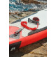 Sup coiled Leash - Grey/Red Color - 10’’ / 305 cm - HSPCNP001078 - hydrosport Cressi
